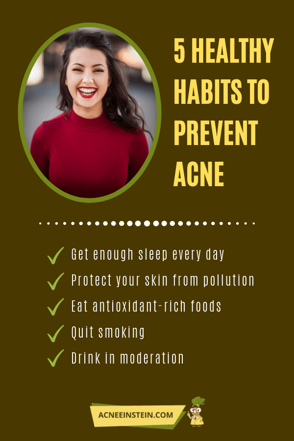 5 Healthy Habits to Prevent Acne